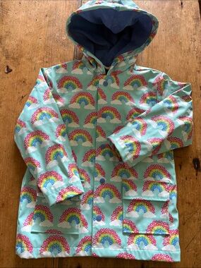 Hatley magical rainbow raincoat